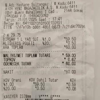Birşah Süt Ürününde Pütürlü Yapı Sorunu