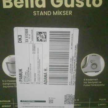 Emsan Mikserin Dişli Sorunu Ve Değişim Talebi