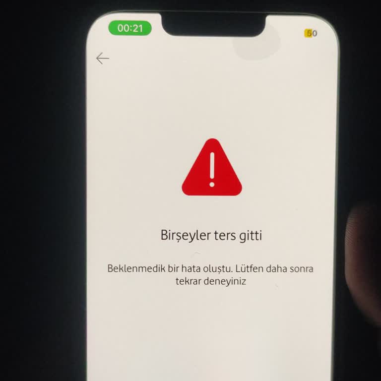 Vodafone Hediye Çarkı Sorunu: İnternet Hediyesi Alınamıyor