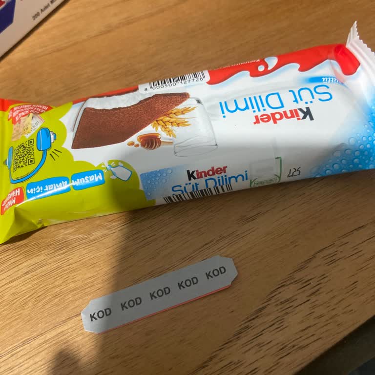 Kinder Süt Dilimi Kod Sorunu Ve Ürün Kalitesi!