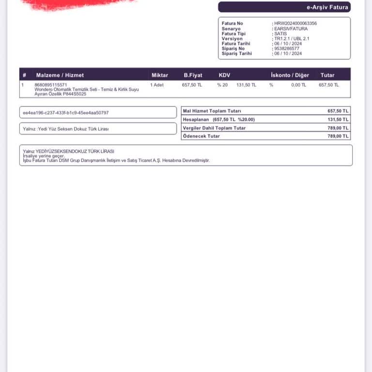 Parex Wondero Temizlik Seti Kurutma Sorunu