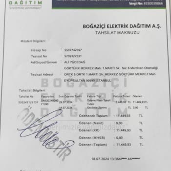 Adıma Gelen Haksız Elektrik Faturası Ve İcra Sorunu