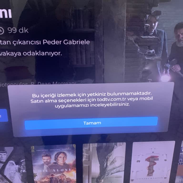 Android TV'de Tod TV Paketine Erişememe Ve Müşteri Hizmetleri Sorunu
