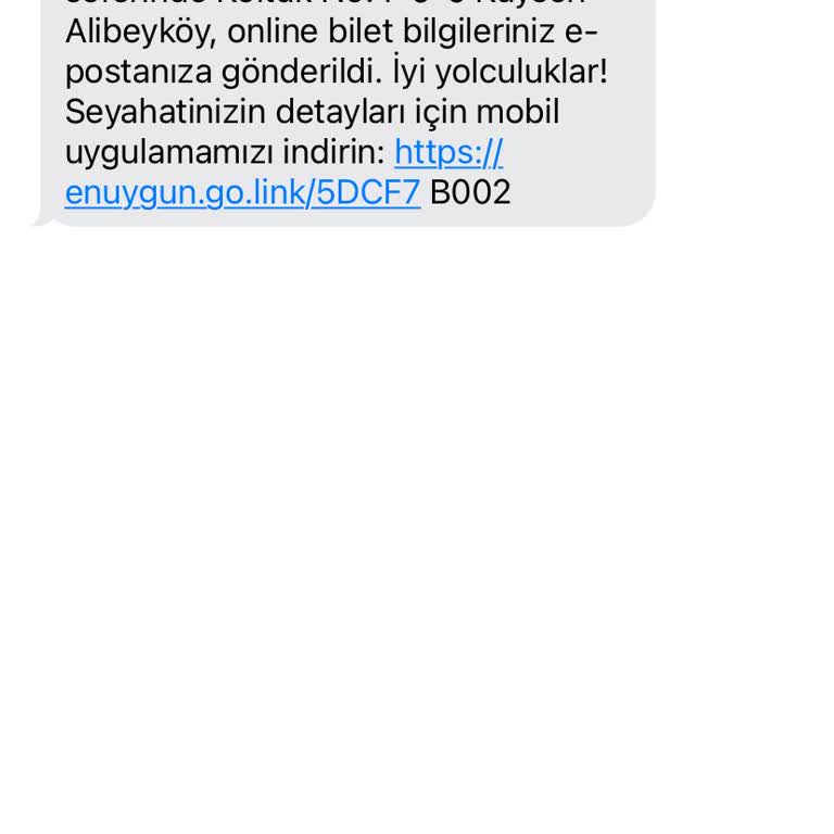 Alibeyköy'e Uğramayan VIP Servis Sorunu