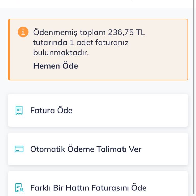 Fatura Şoku Ve Yetersiz Müşteri Hizmeti