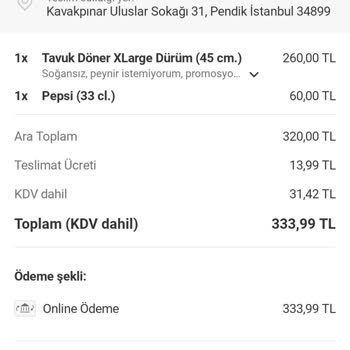 Yemek Sepeti'nde Sipariş İptali Krizi