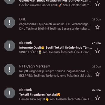 Sahte Kargo Mailleriyle Gelen Tehdit