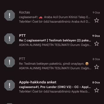Sahte Kargo Mailleriyle Gelen Tehdit