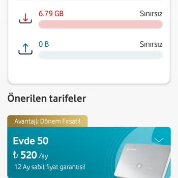 Vodafone Ev İnternet Fiyat Artışı Ve Uygun Tarife Talebi