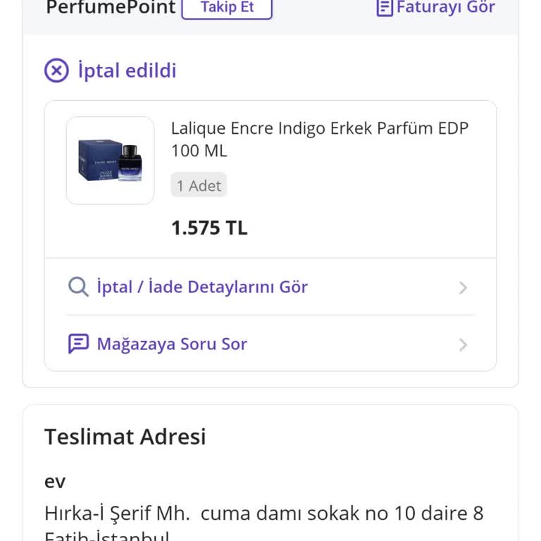Yanlış İptal Edilen Sipariş Ve Kupon Mağduriyeti