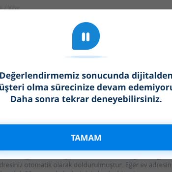 Denizbank Mobil Müşteri Olma Sürecindeki Engeller