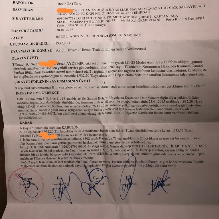 LG Servis Sürecindeki Sorunlar Ve İletişim Eksikliği