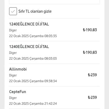 Hatalı Açılan Mobil Ödeme Ve İade Talebi