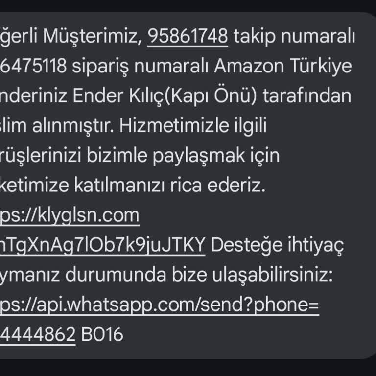 Yanlış Teslimat Ve İletişim Eksikliği Sorunu