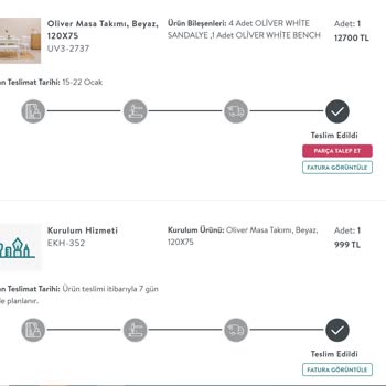 Vivense'den Teslimat Sorunları Ve İade İle İlgili Hayal Kırıklığı