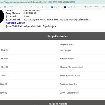 Zara Kargo Teslimatında Yaşanan Sorun Ve İletişim Eksikliği