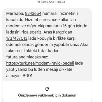 TurkNet'in Haksız Ürün İadesi Talebi Ve Ulaşılamayan Müşteri Hizmetleri