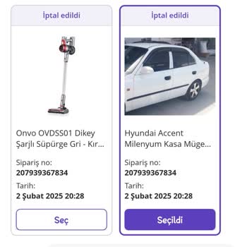 Hatalı Fiyat Nedeniyle İptal Edilen Sipariş Ve Kupon Sorunu