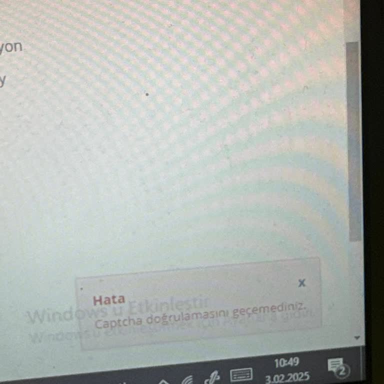 Passolig Kart Başvurusunda Sürekli Captcha Hatası