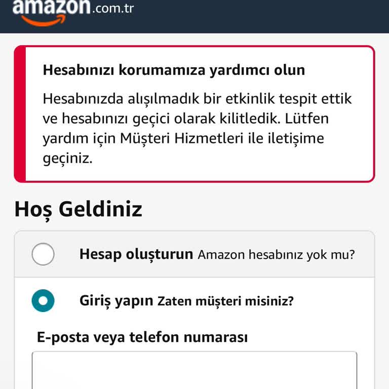Erişim Engeli: Amazon Alışverişimin Kabusu