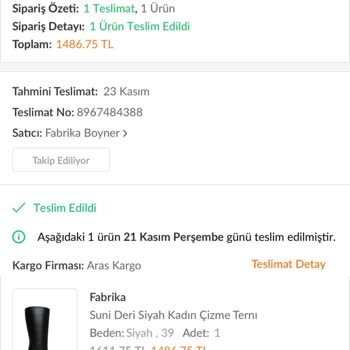 Boyner'den Aldığım Çizmenin Renk Değişimi Sorunu