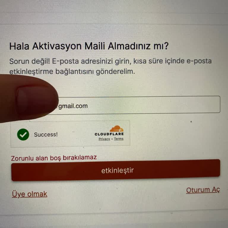 VFS Global Kayıt Sorunu: Zorunlu Alan Hatası