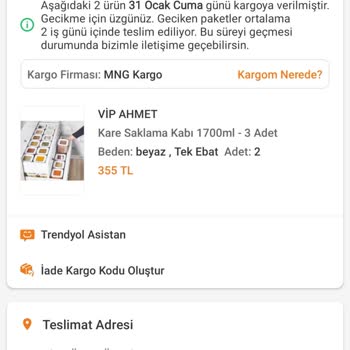 MNG Kargo'nun Yalanları Ve Adres Karmaşası