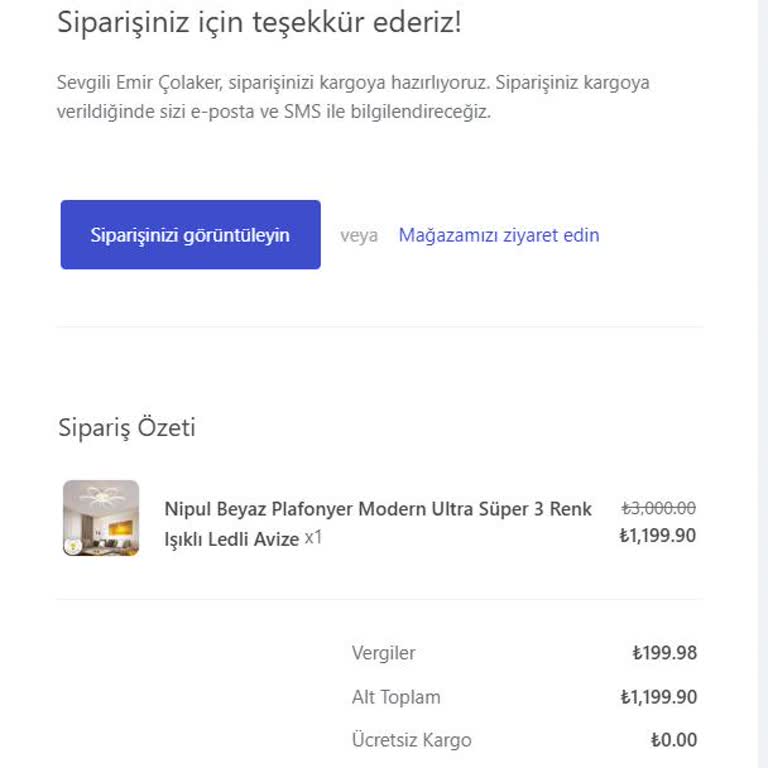 İletişim Sorunları Ve Teslim Edilmeyen Sipariş