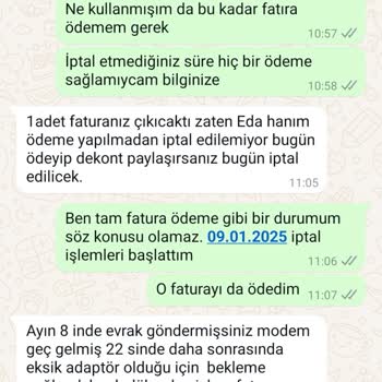 İptal Edilmeyen Hizmet Ve Saygısız Müşteri Hizmetleri