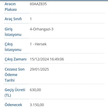 HGS'de Para Varken Ceza İşlemi Ve İlgisiz Müşteri Hizmetleri