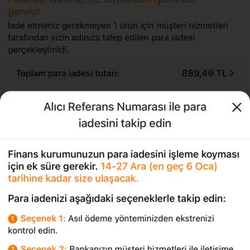 İade Ücreti Sorunu: Temu'dan Geri Ödeme Bekliyorum