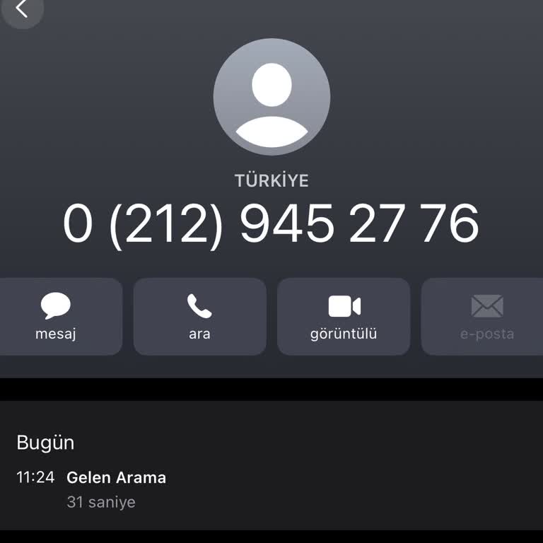 02129452776 Numarasından Gelen Şüpheli Arama