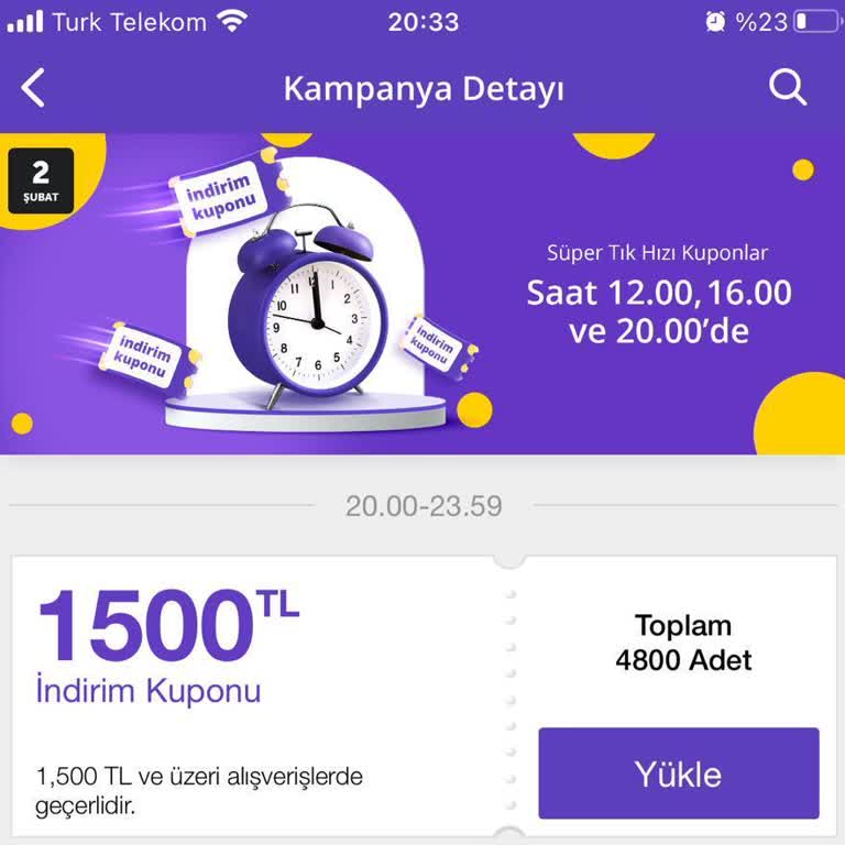 Kuponum Neden İptal Edildi?