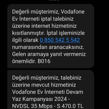 Vodafone Net: Çözülmeyen Arızalar Ve Haksız Cayma Bedeli Talebi