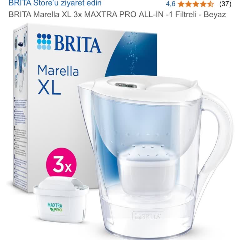 Brita Su Arıtma Sürahisinin Bataryası Hızla Tükendi