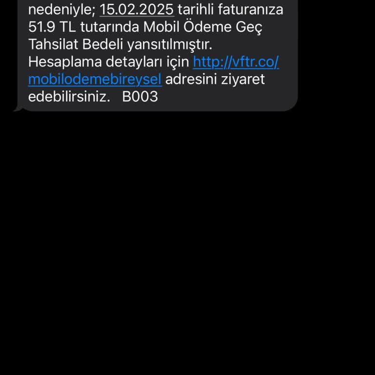 Vodafone'un Aşırı Ücretlendirme Politikası: 2 TL'lik Ürün İçin 72 TL Ödeme Şoku