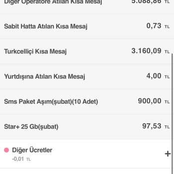 Turkcell Hattı Üzerinden Yapılan Usulsüz Mesaj Gönderimi Ve Fatura Şoku