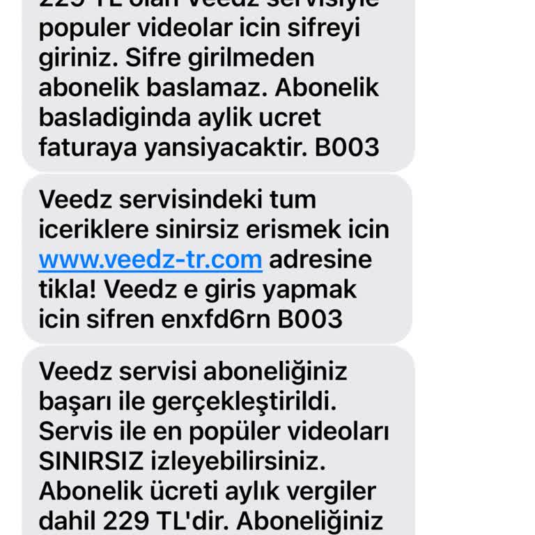 Yanıltıcı Mesajla Başlatılan İstenmeyen Abonelik