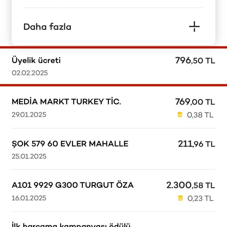 Haksız Kart Aidatı İadesi Talebi