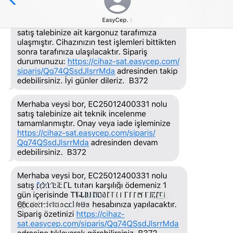 EasyCep Firmasıyla Yaşanan Ödeme Gecikmesi Sorunu