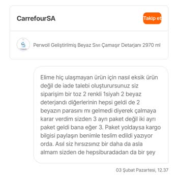 Eksik Ürün Teslimatı Ve İade Sorunu