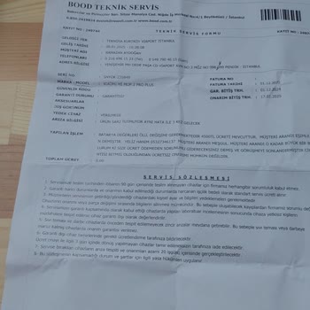 Garanti Süresi Dolmadan Çözülmeyen Süpürge Sorunu