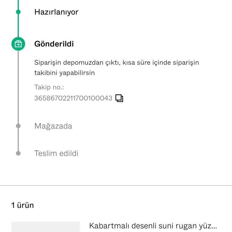 Bershka Siparişim Nerede Kaldı?