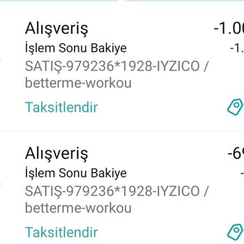 Betterme Haberim Olmadan Hesabımdan Para Çekildi