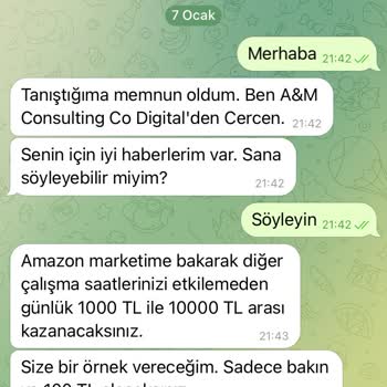 Yanıltıcı Görev Teklifleri Ve İade Edilmeyen Para