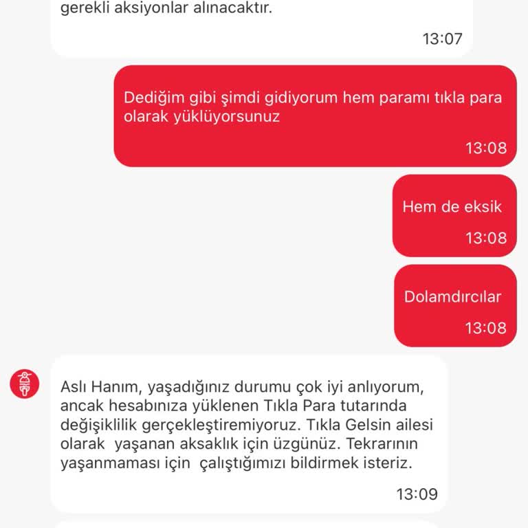 Yanlış Ürün Ve Eksik İade Sorunu