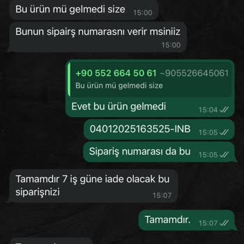 Geciken Ürün Ve Yanıltıcı İade Süreci