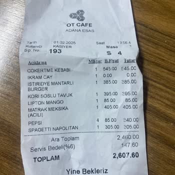 Esas 01 Burda AVM'de Sürpriz Servis Ücreti Şoku