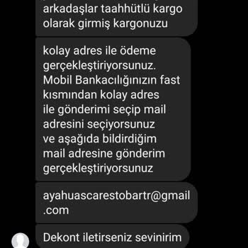 Sahte Ürün Ve Şüpheli Ödeme Talepleriyle Karşılaştım