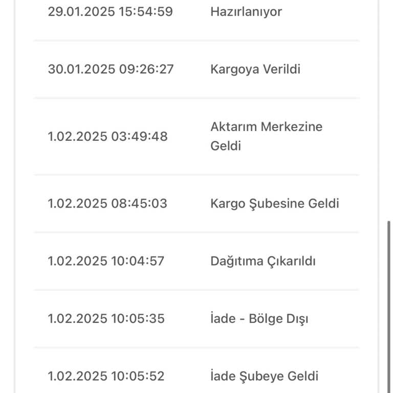 A101 Online Sipariş Şikayeti